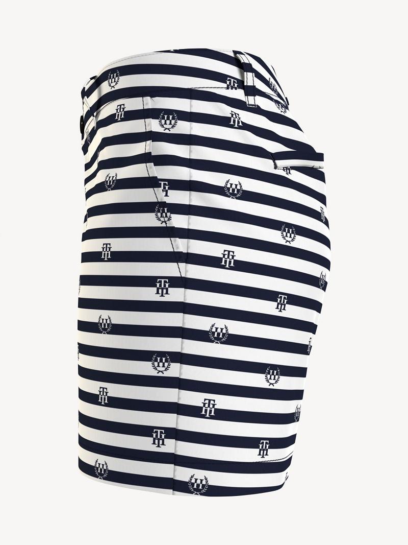 Női Tommy Hilfiger Crest Stripe 5